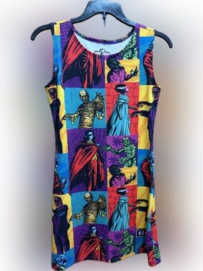Universal Studios Monsters Adult Dress S